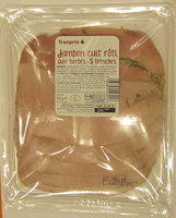 Jambon cuit rôti aux herbes