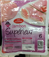 Jambon supérieur avec couenne