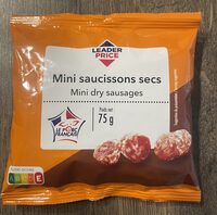 Mini saucissons secs