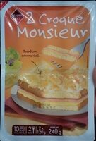 2 Croque Monsieur Jambon Emmental