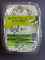 Concombres à la crème