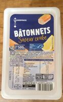 Bâtonnets saveur crabe