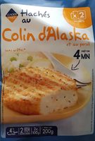 Hachés au Colin d'Alaska et au persil