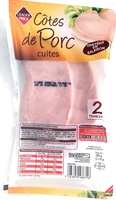 Côtes de Porc cuites
