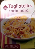 Tagliatelles carbonara