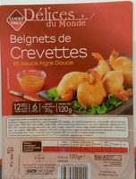 Beignets de Crevettes et Sauce Aigre Douce