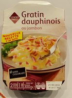 Gratin dauphinois au jambon