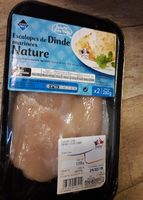Escalope de dinde marinées nature