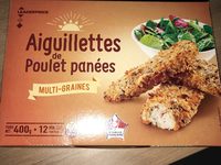 Aiguillettes de poulet panees