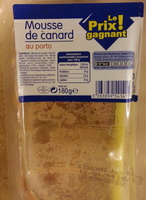 Mousse de canard au porto