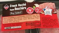 Steak haché façon bouchère pur boeuf