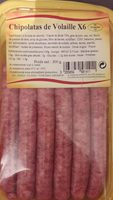 Chipolatas volaille