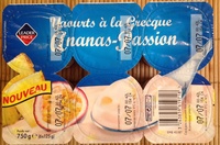 Yaourts à la Grecque Ananas-Passion