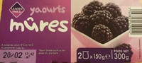 Yaourts mûres