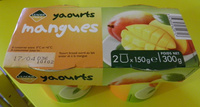 Yaourts Mangues