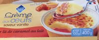 Crème aux Œufs Saveur Vanille sur lit de caramel