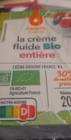 Creme fluide bio entiere