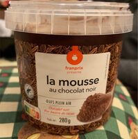 La mousse au chocolat noir