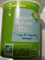 Yaourt nature bio