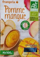 Purée de pommeet mangue