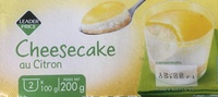 Cheesecake au citron
