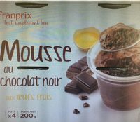 Mousse au chocolat noir