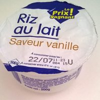 Riz au lait