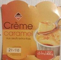 Crème caramel aux œufs extra-frais