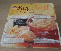 Riz au lait a la vanille
