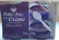 Petits Pots à la Crème Cuits au four Chocolat