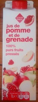 Jus de pomme et de grenade 100% purs fruits pressés