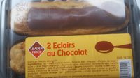 2 éclairs au chocolat