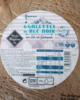 6 galettes de blé noir