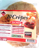 10 crêpes sucrées