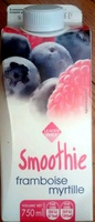Smoothie framboise myrtille