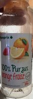 100% pur jus orange fraise
