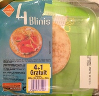 4 blinis (+1 gratuit)