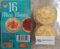 16 Mini blinis
