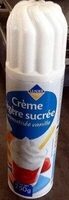 Crème légère sucrée aromatisée vanille