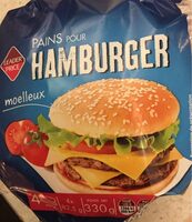 Pains pour hamburger moelleux