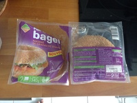 Pain spécial bagel parsemé de graines de sésame