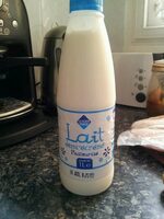 Lait frais demi écrémé pasteurisé