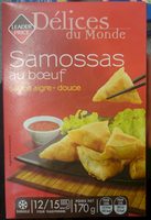 Samossas au Bœuf Sauce Aigre Douce