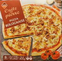 Pizza Bolognaise, Cuite sur pierre
