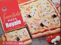 Pizza royale familiale