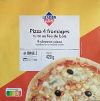 Pizza 4 fromages Leader Price