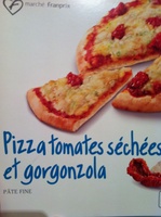 Pizza tomates séchées et gorgonzola