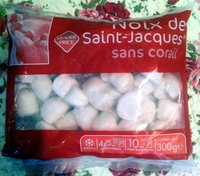 Noix de Saint-Jacques sans corail - surgelé