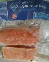 Pavé de saumon keta du pacifique