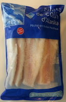 Filets de Colin d'Alaska
